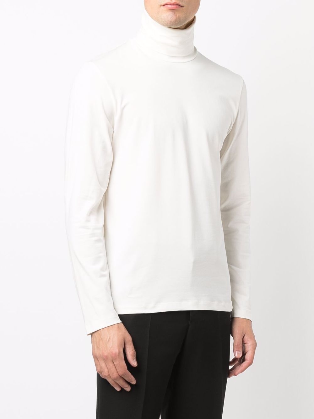 roll-neck long-sleeve T-shirt - 3