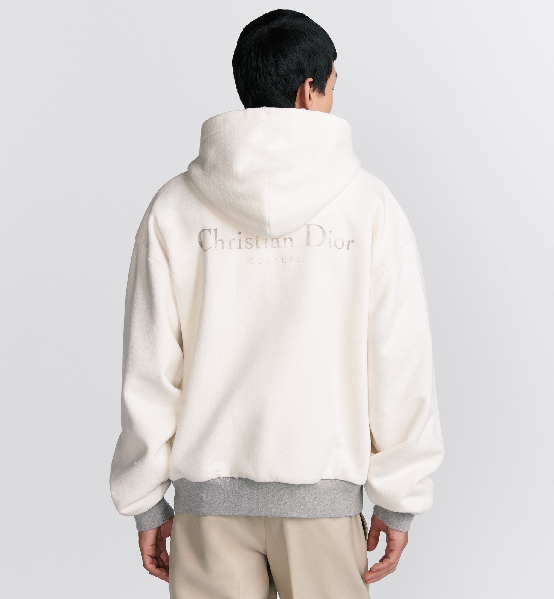Christian Dior Couture Hooded Lined Sweatshirt - 4