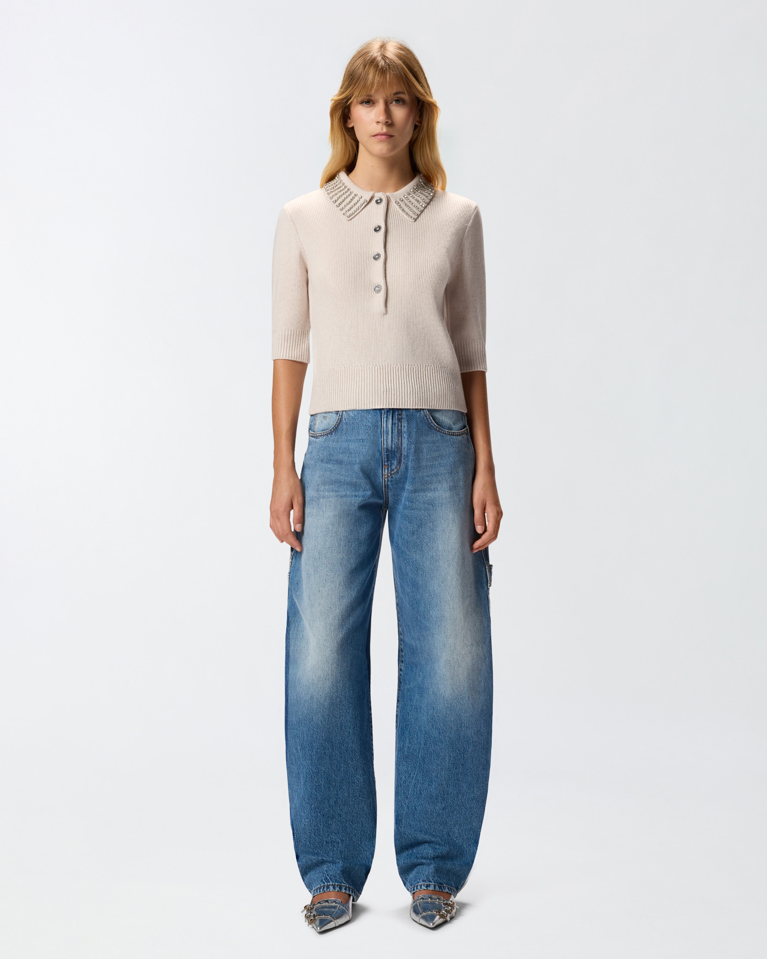 POLO-STYLE SWEATER - 3