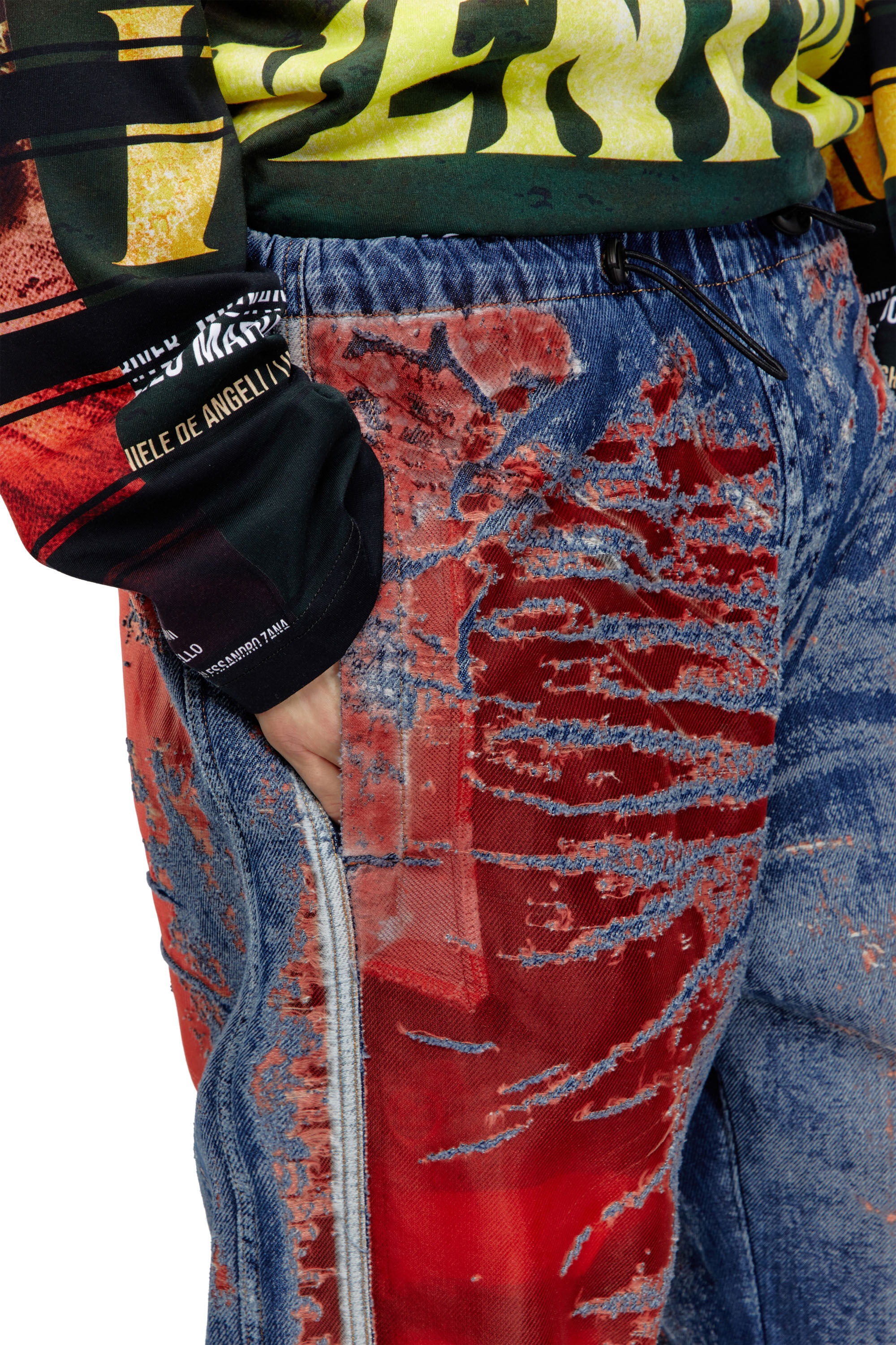 STRAIGHT JEANS D-MARTIAL 068MI - 5