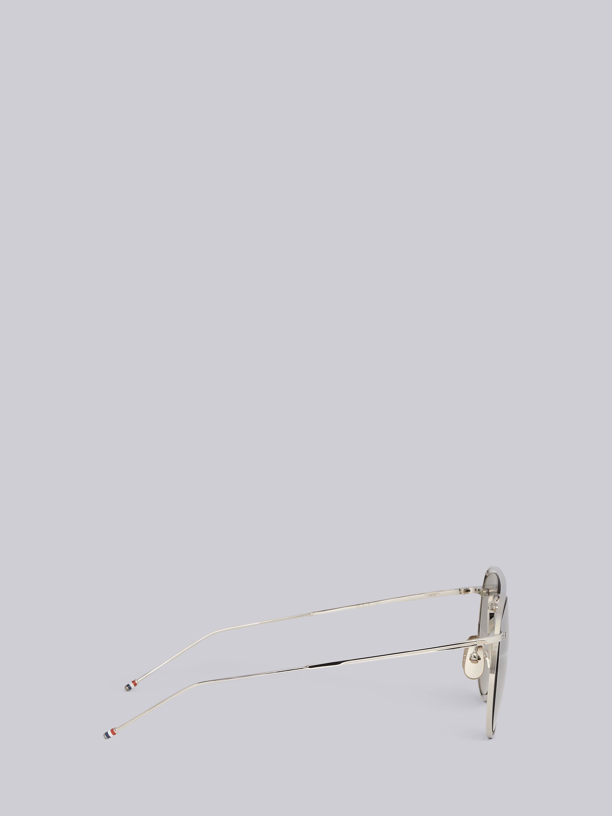 TB112 - Silver Aviator Sunglasses - 3
