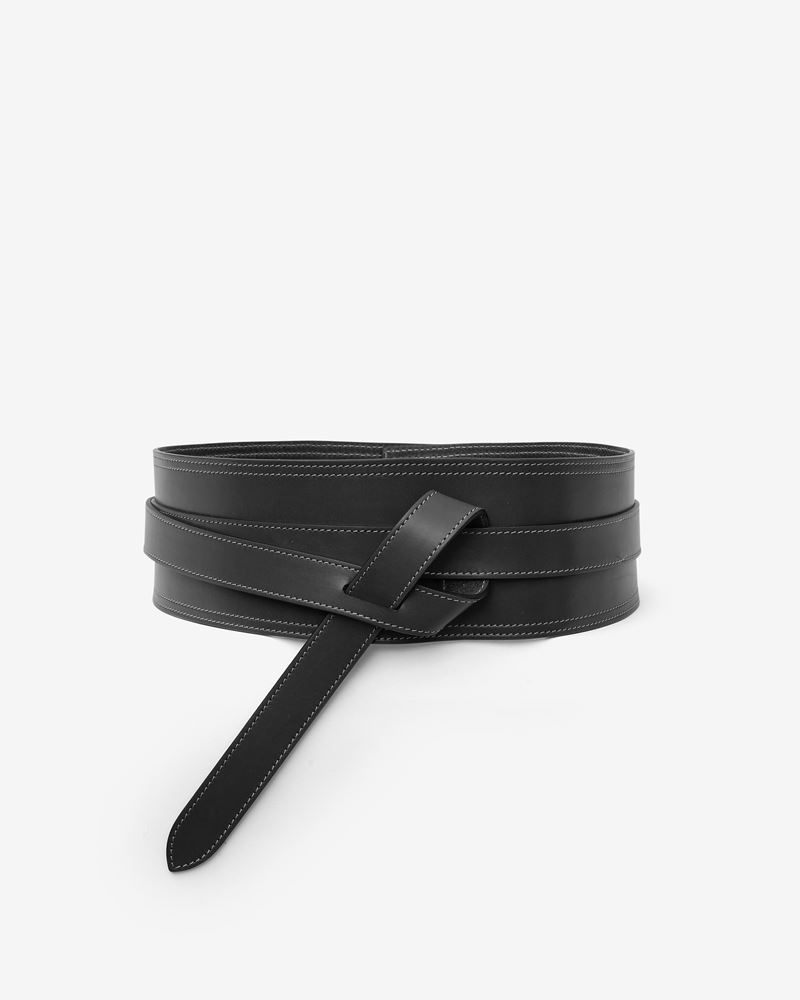 MOSHY LEATHER BELT - 1