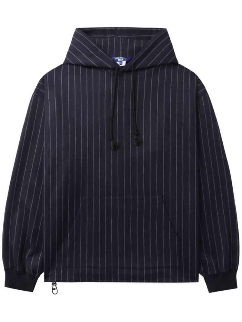 stripe pattern hoodie 1
