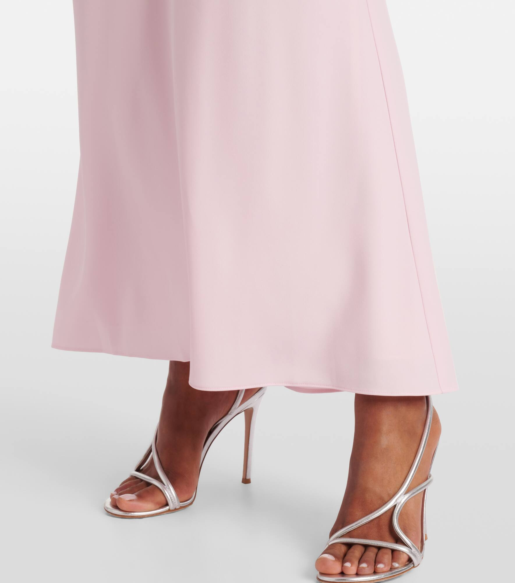 Crêpe maxi skirt - 5