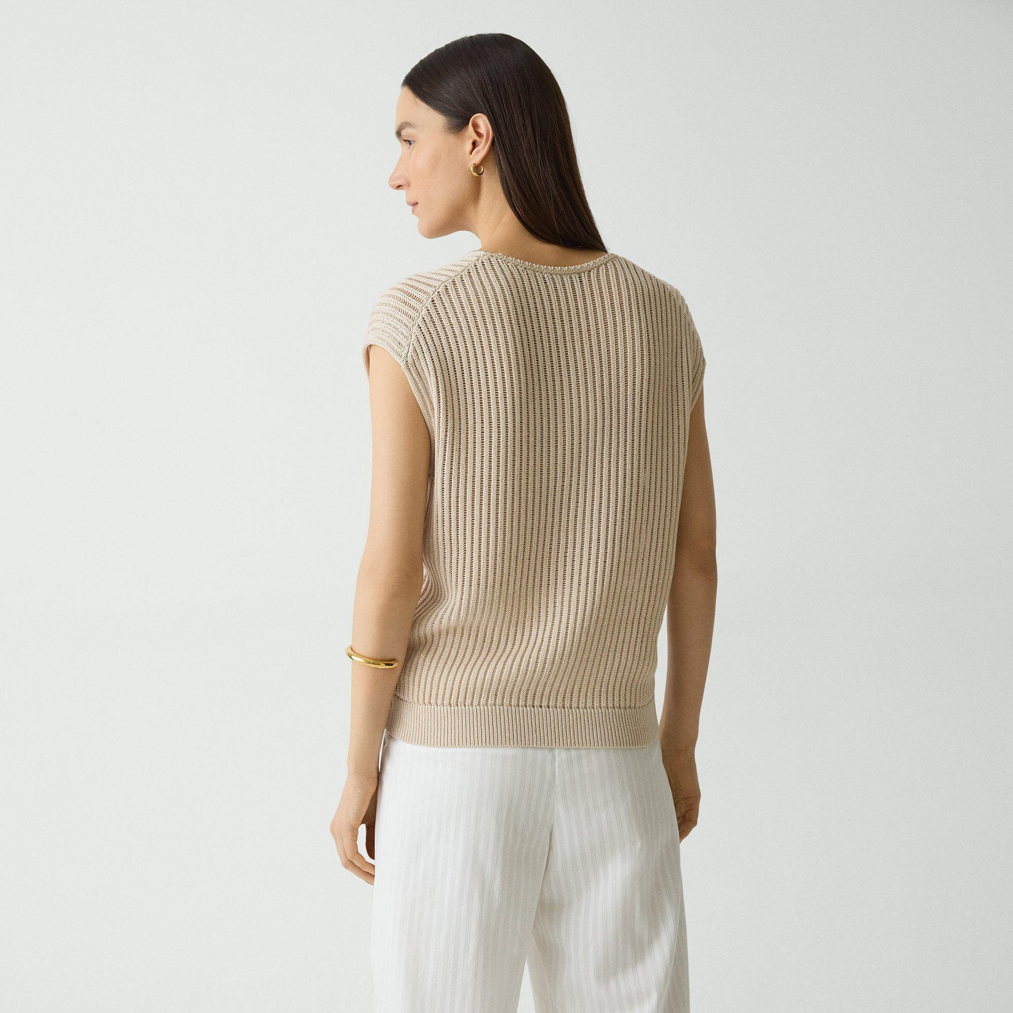 Sweater Vest in Cotton - 4