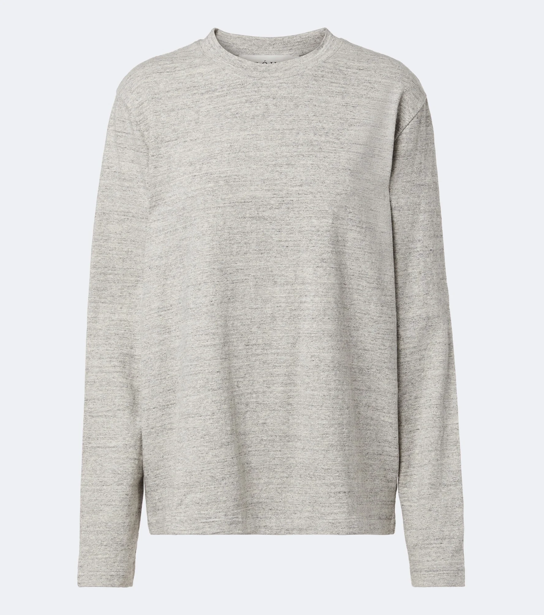 Mouliné cotton jersey T-shirt - 1
