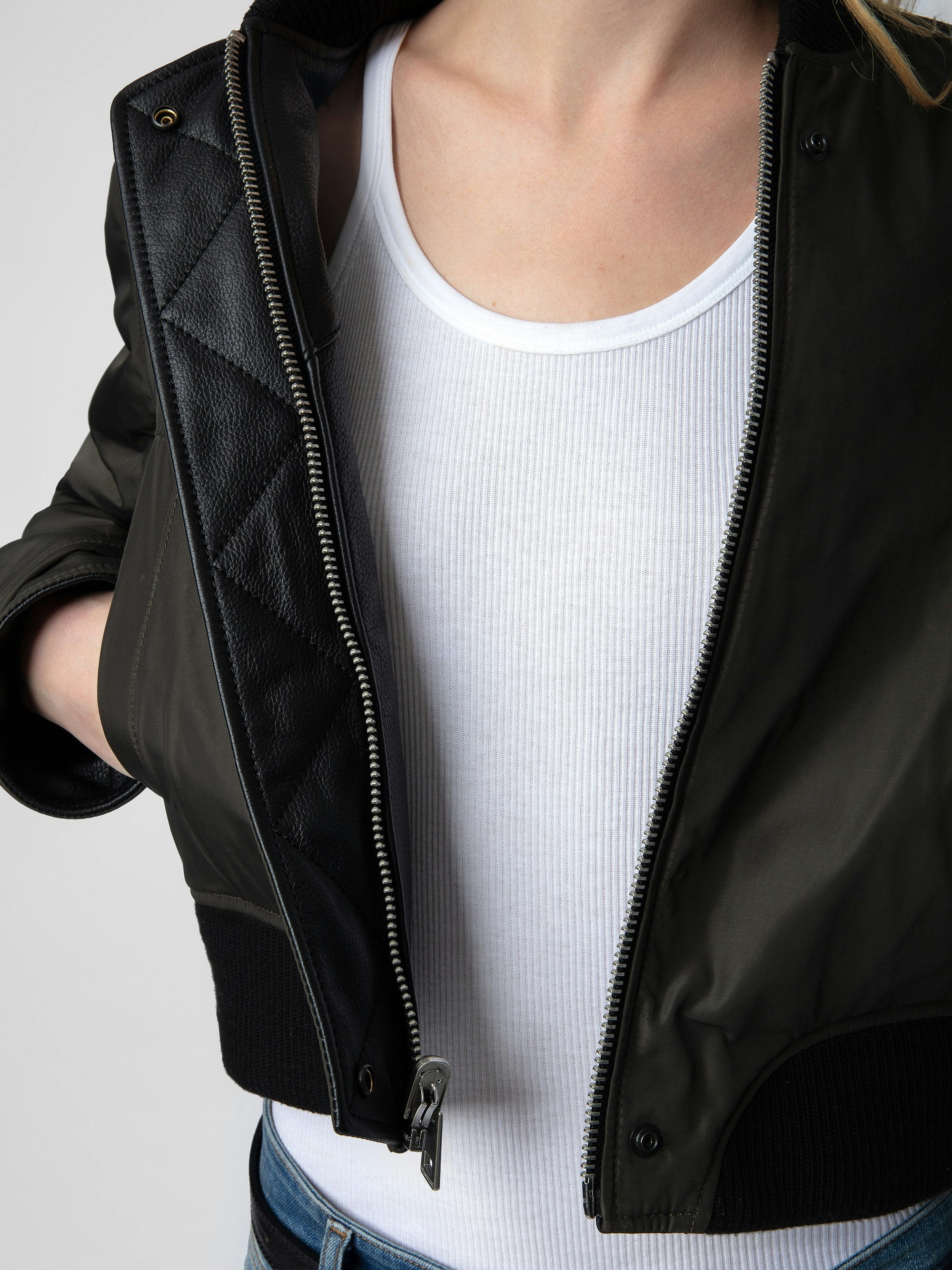 Bunta Reversible Leather Jacket - 6