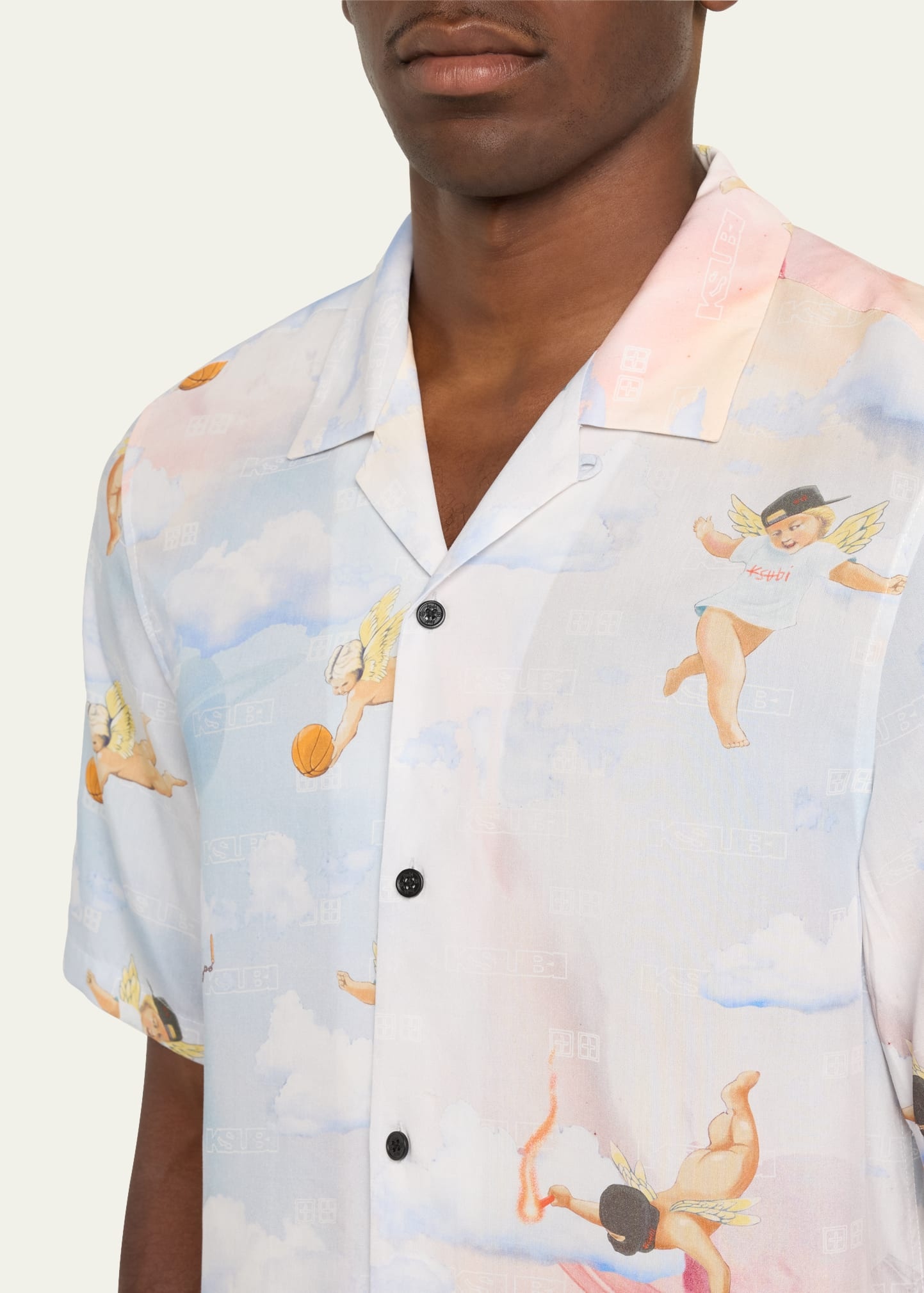 Men's Dreamers Printed Resort Shirt - 5