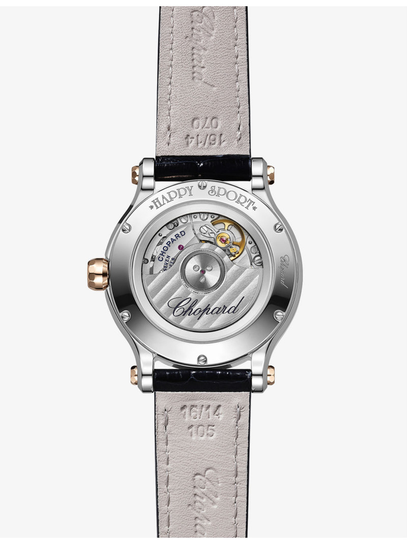 Chopard Happy Sport 278608-6001 18ct Rose-Gold and Stainless Steel Automatic Watch outlook