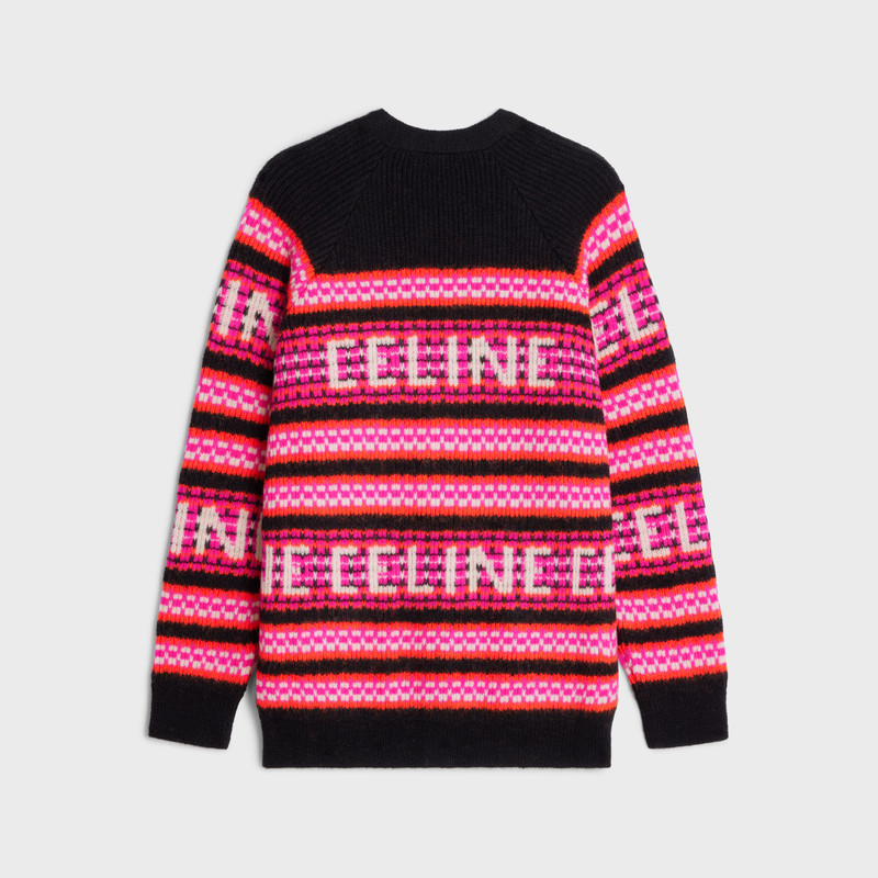 CELINE CELINE CARDIGAN IN SKI JACQUARD WOOL outlook