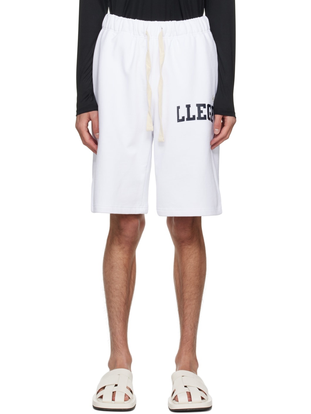 SSENSE Exclusive Off-White Training Shorts - 1