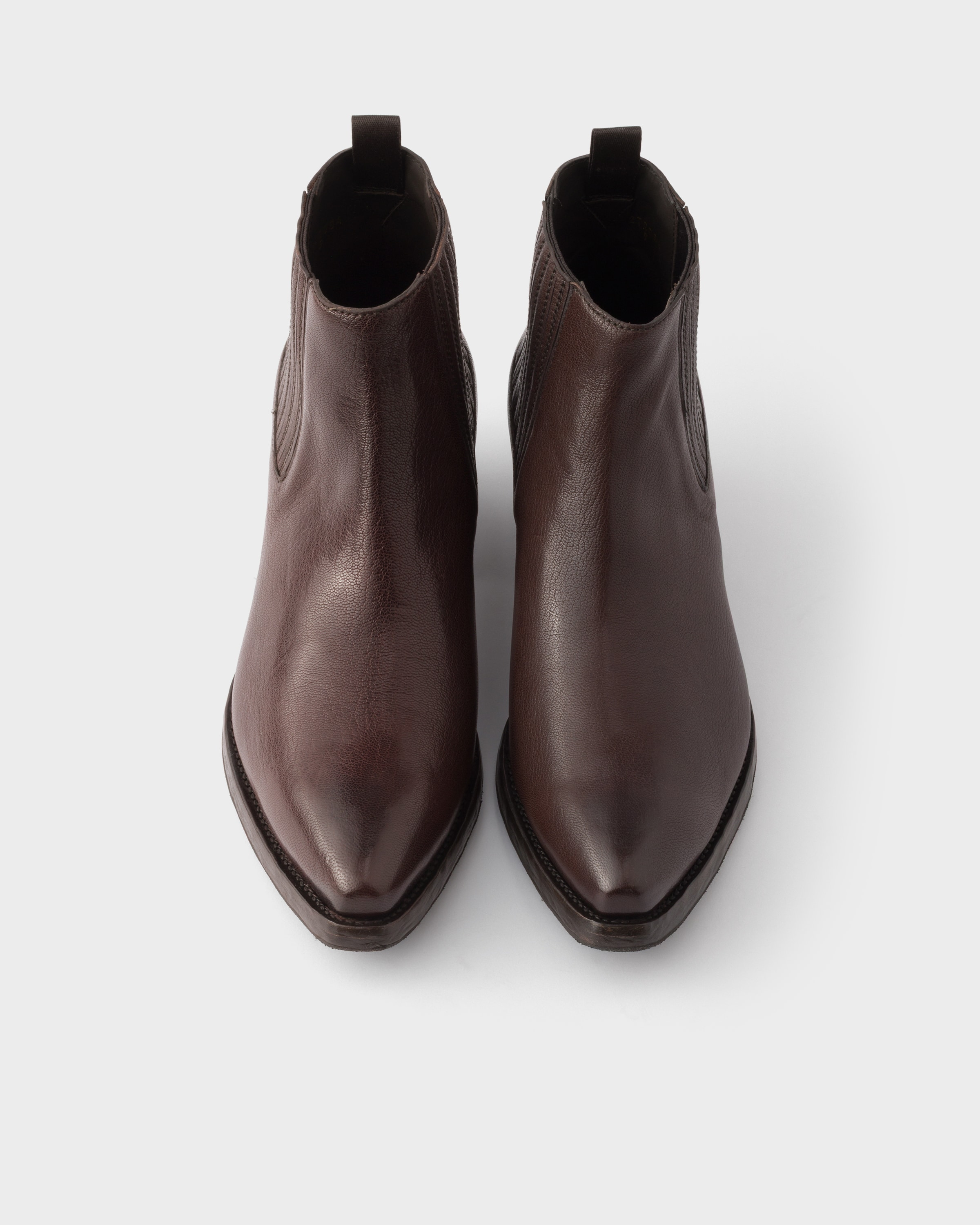 Leather Chelsea boots - 3