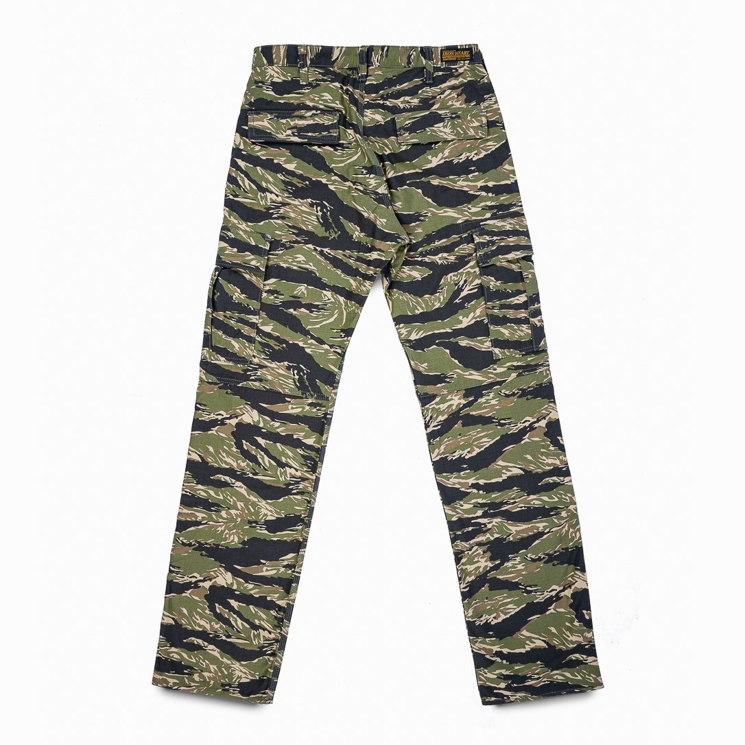 IH-737-TSC 10oz Sateen Camouflage Cargo Pants - Tiger Stripe - 5