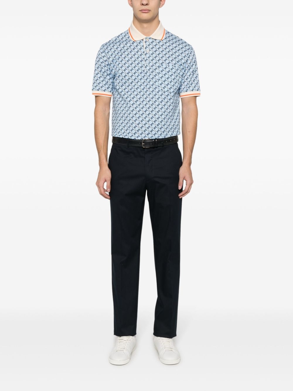 pressed-crease chino pants - 2