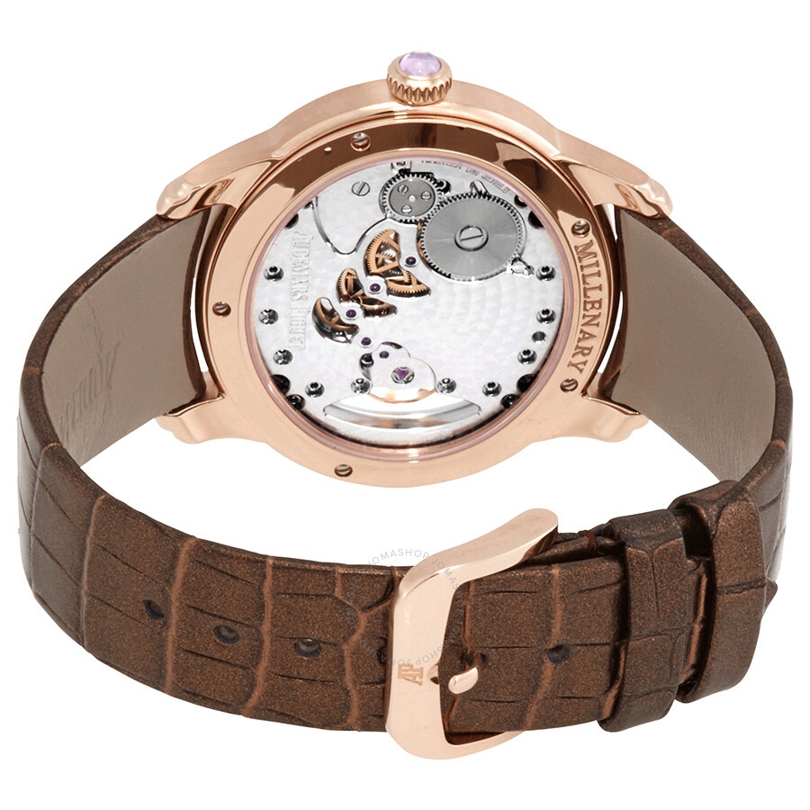 Audemars Piguet Millenary White Mother Of Pearl Dial Ladies 18 Carat Pink Gold Watch 77247OR.ZZ.A812 - 3
