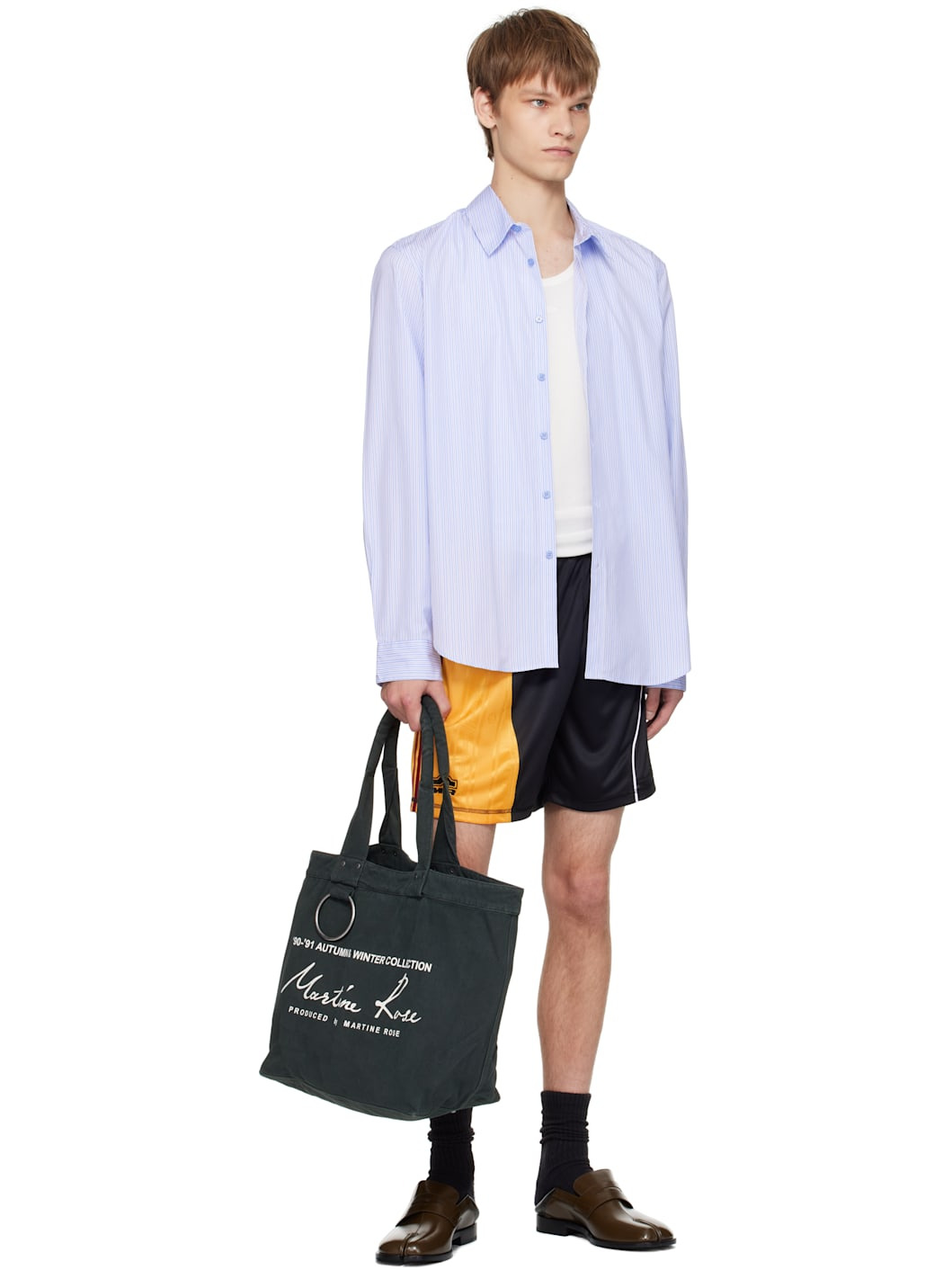 Blue & White Classic Shirt - 4