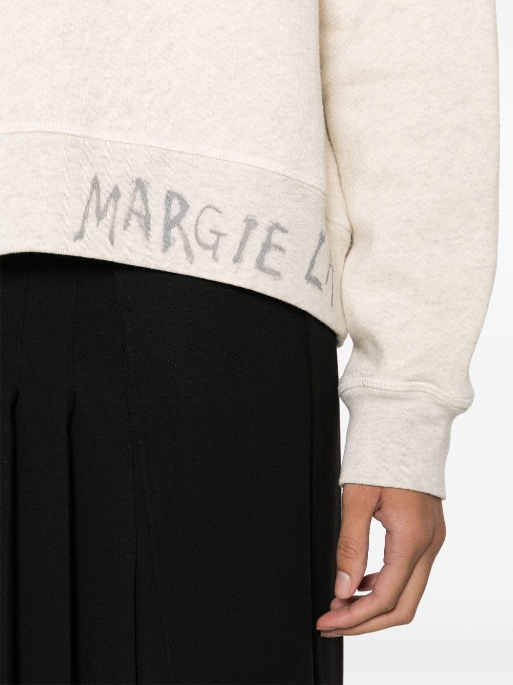 Logo cotton sweatshirt - 5