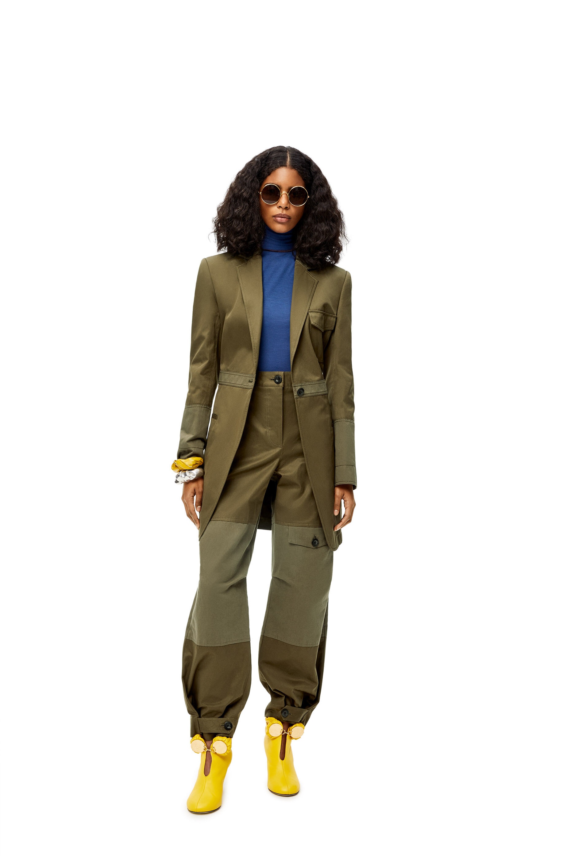 Cargo balloon trousers in cotton - 2
