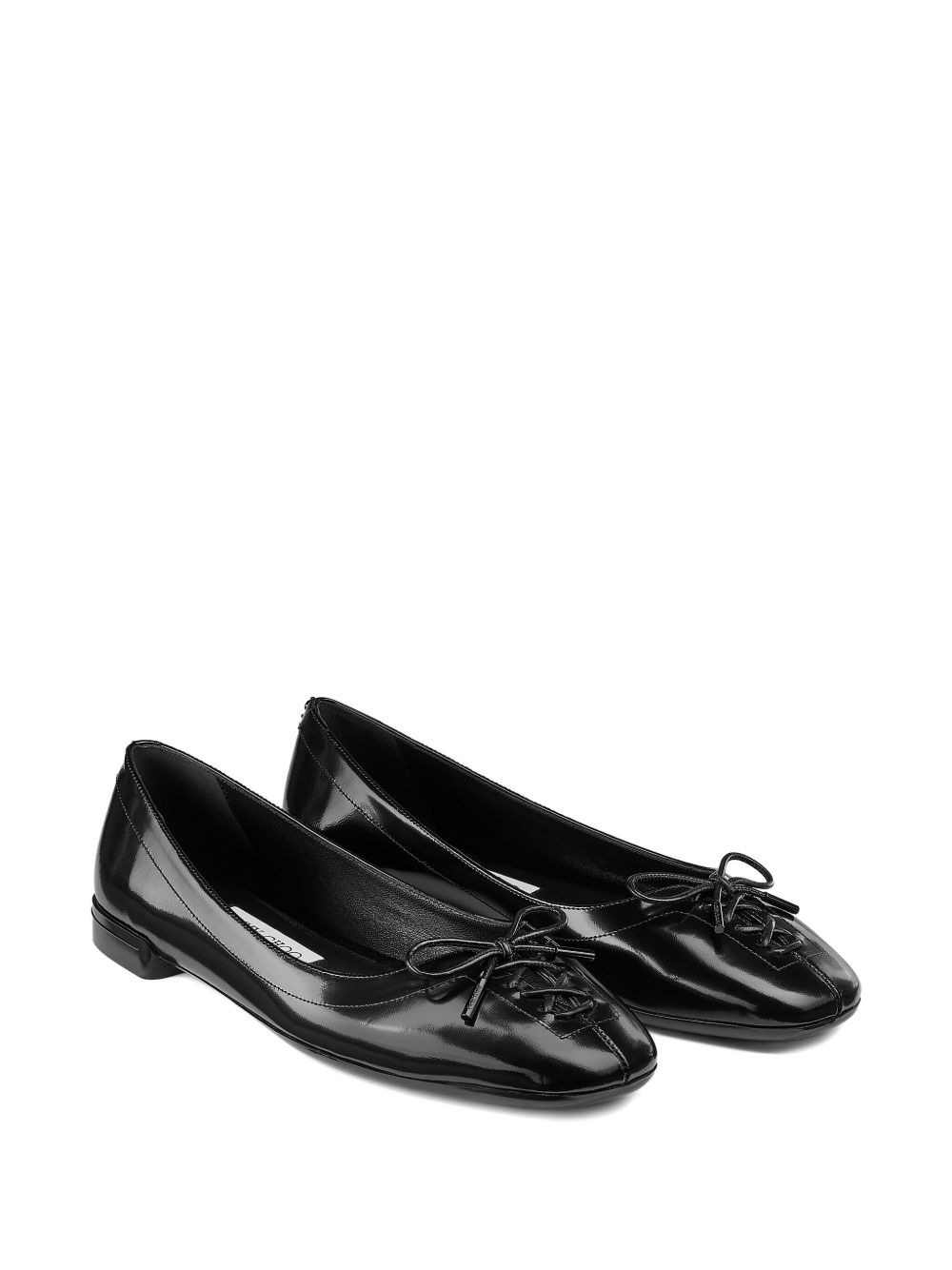 Scarlett lace-up bow ballerina flats - 2