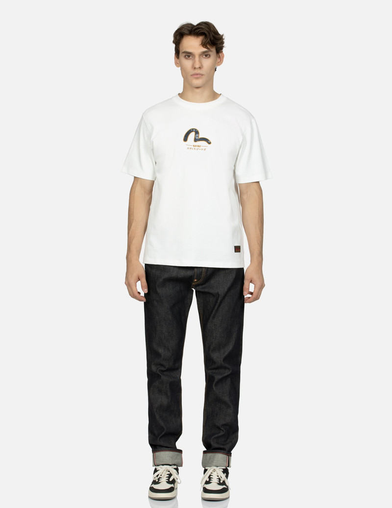 FUKUROKUJU EMBROIDERY  CARROT FIT JEANS #2017 6