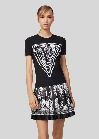 VERSACE Virtus Animalier Motif T-Shirt outlook