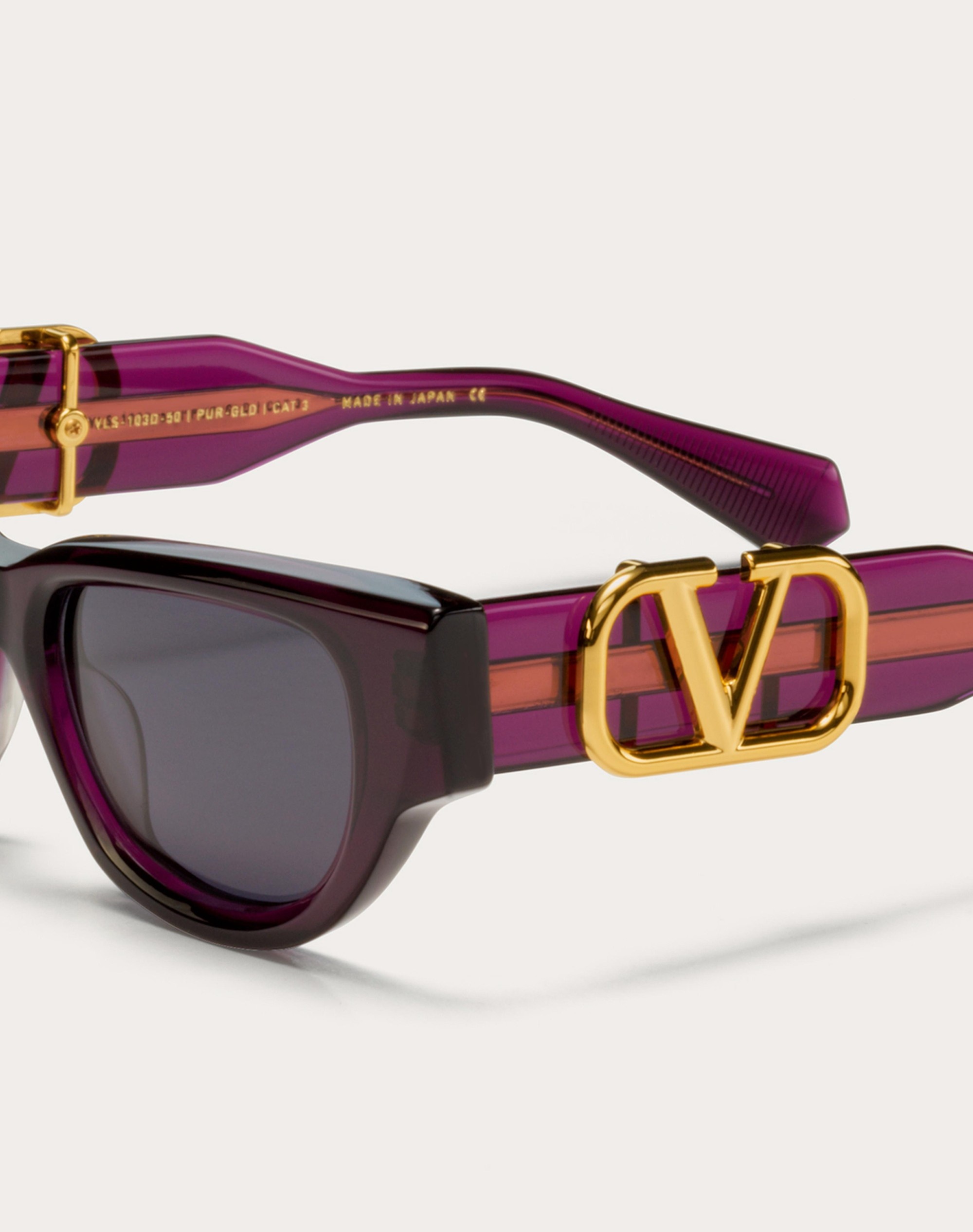 II - CAT EYE ACETATE VLOGO FRAME - 4