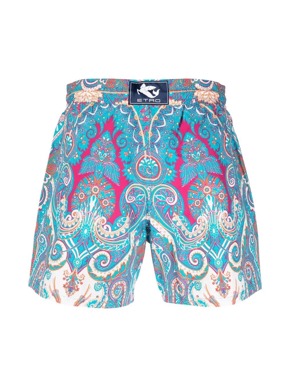 paisley-print swim shorts - 2