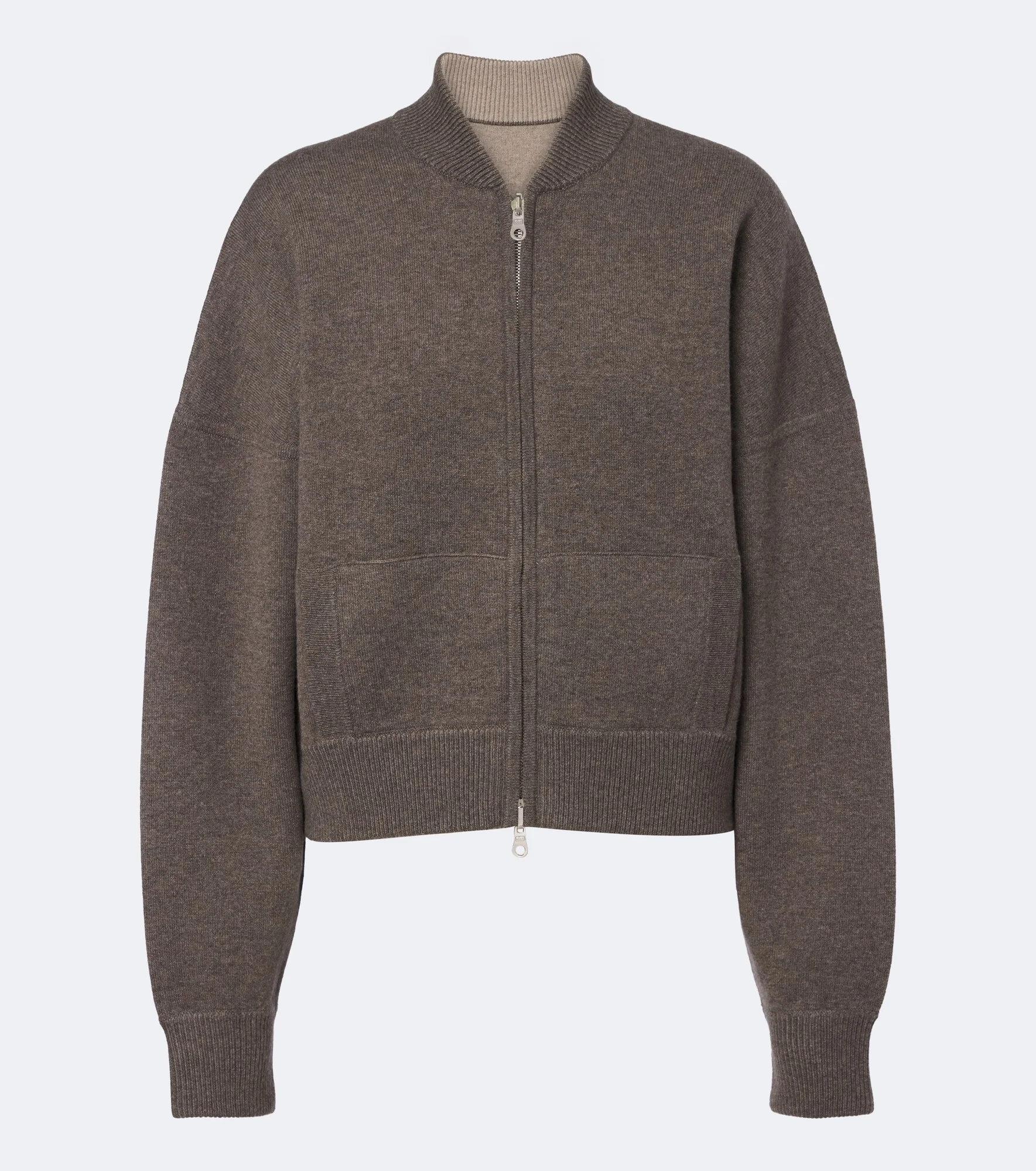 New Jace cashmere zip-up cardigan - 1