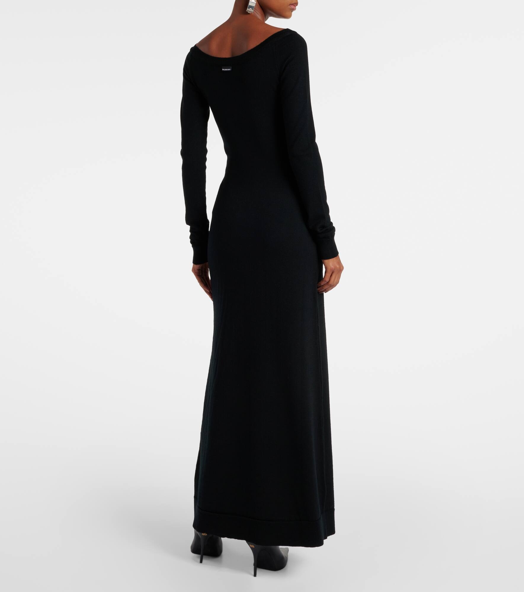 Wool-blend maxi dress - 3