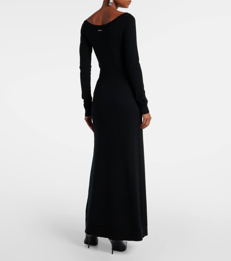 Wool-blend maxi dress 3