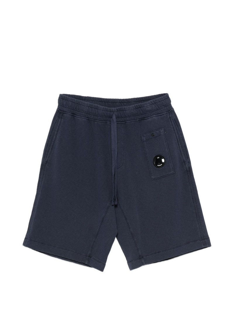 fleece drawstring-waist shorts 1