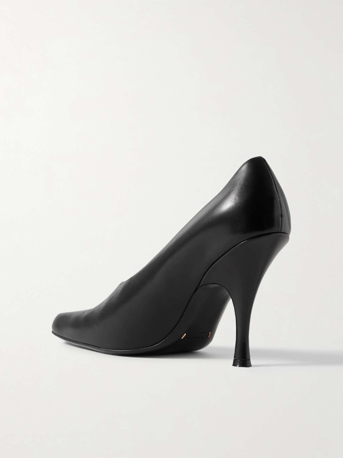 Eva leather pumps Black - 3