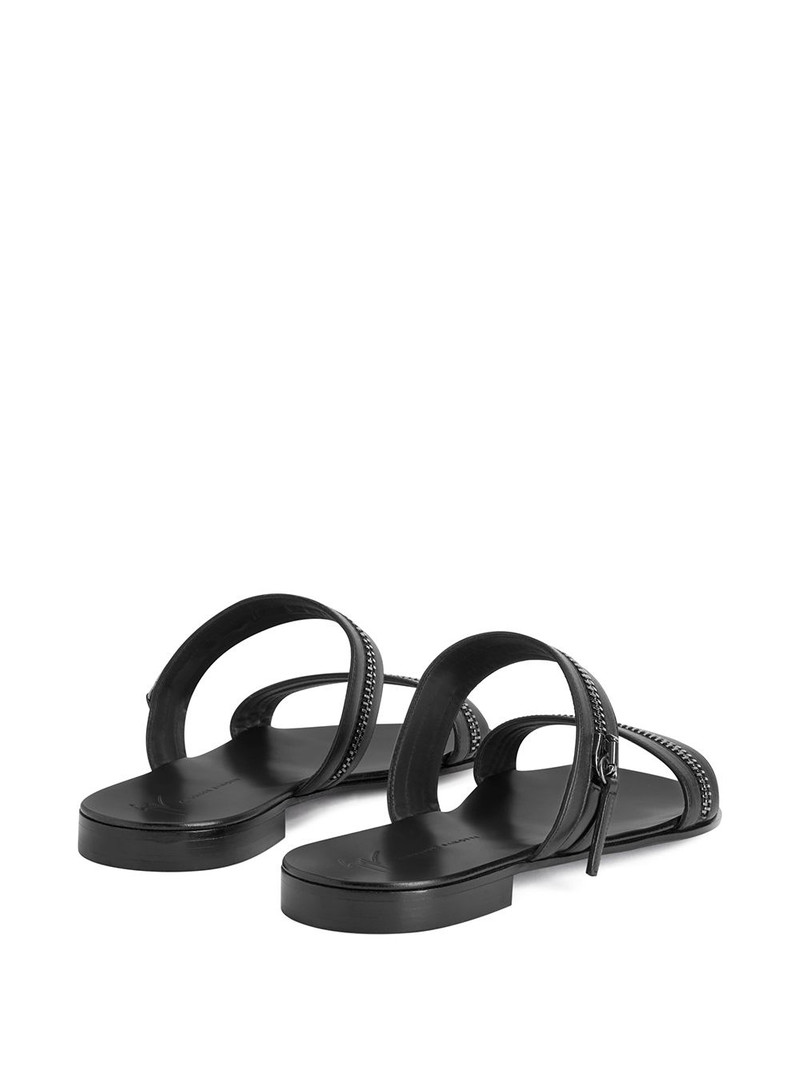 Brad zip-detail sandals 3