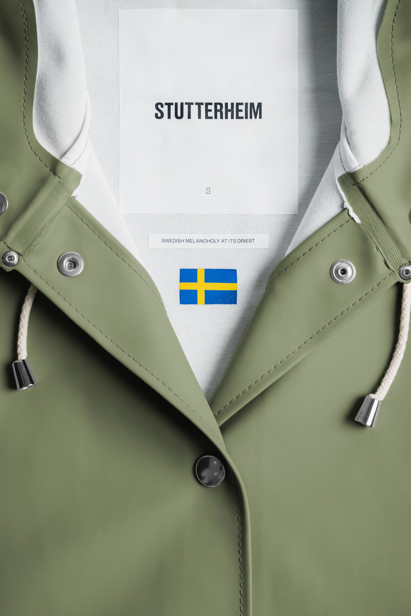 Mosebacke Raincoat Desert Green 1
