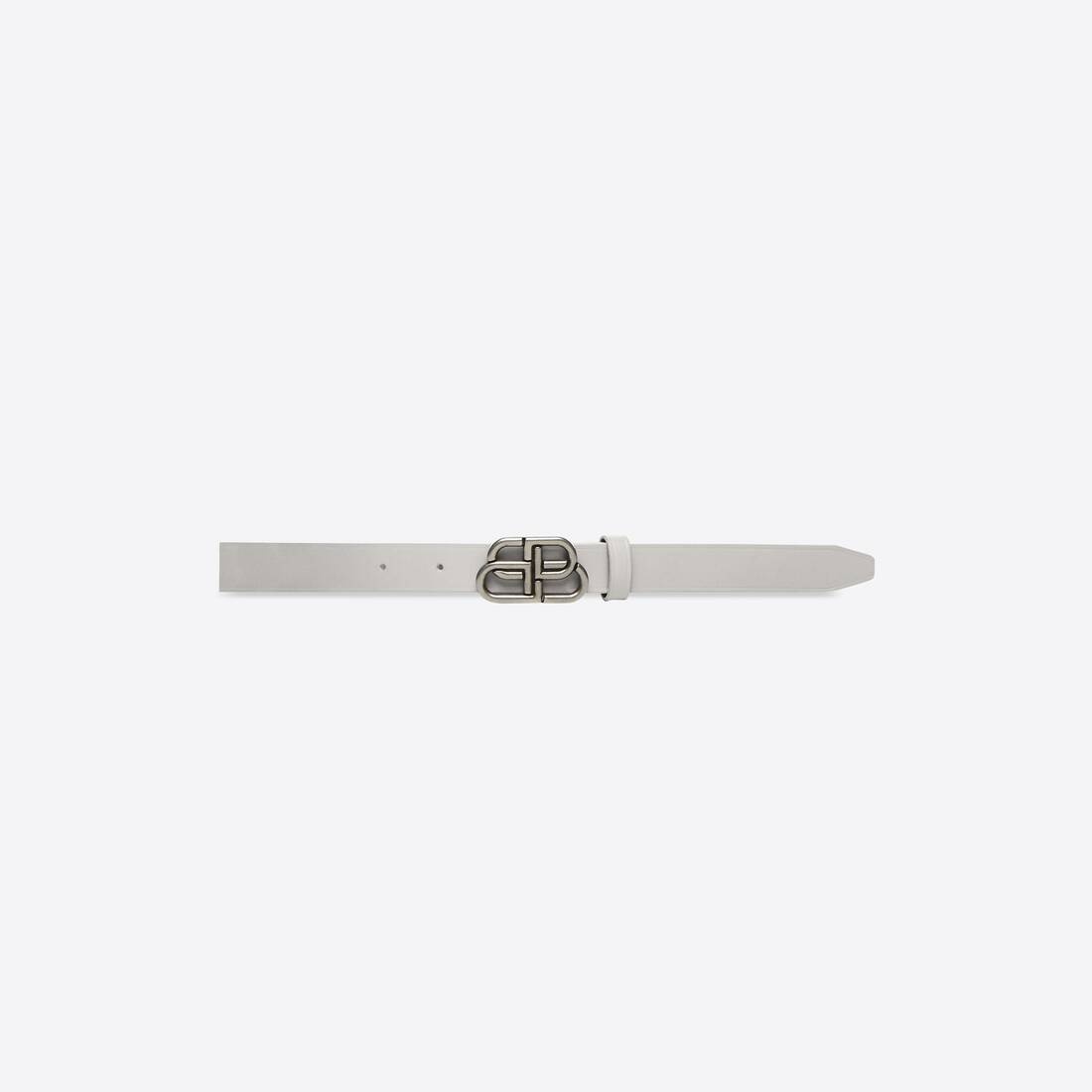 Women's Bb Extra Thin Belt in Grey - 1