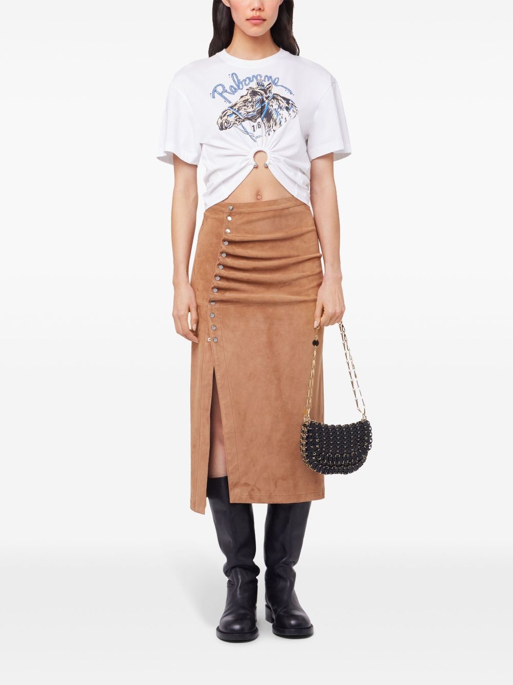 logo-print T-shirt - 2