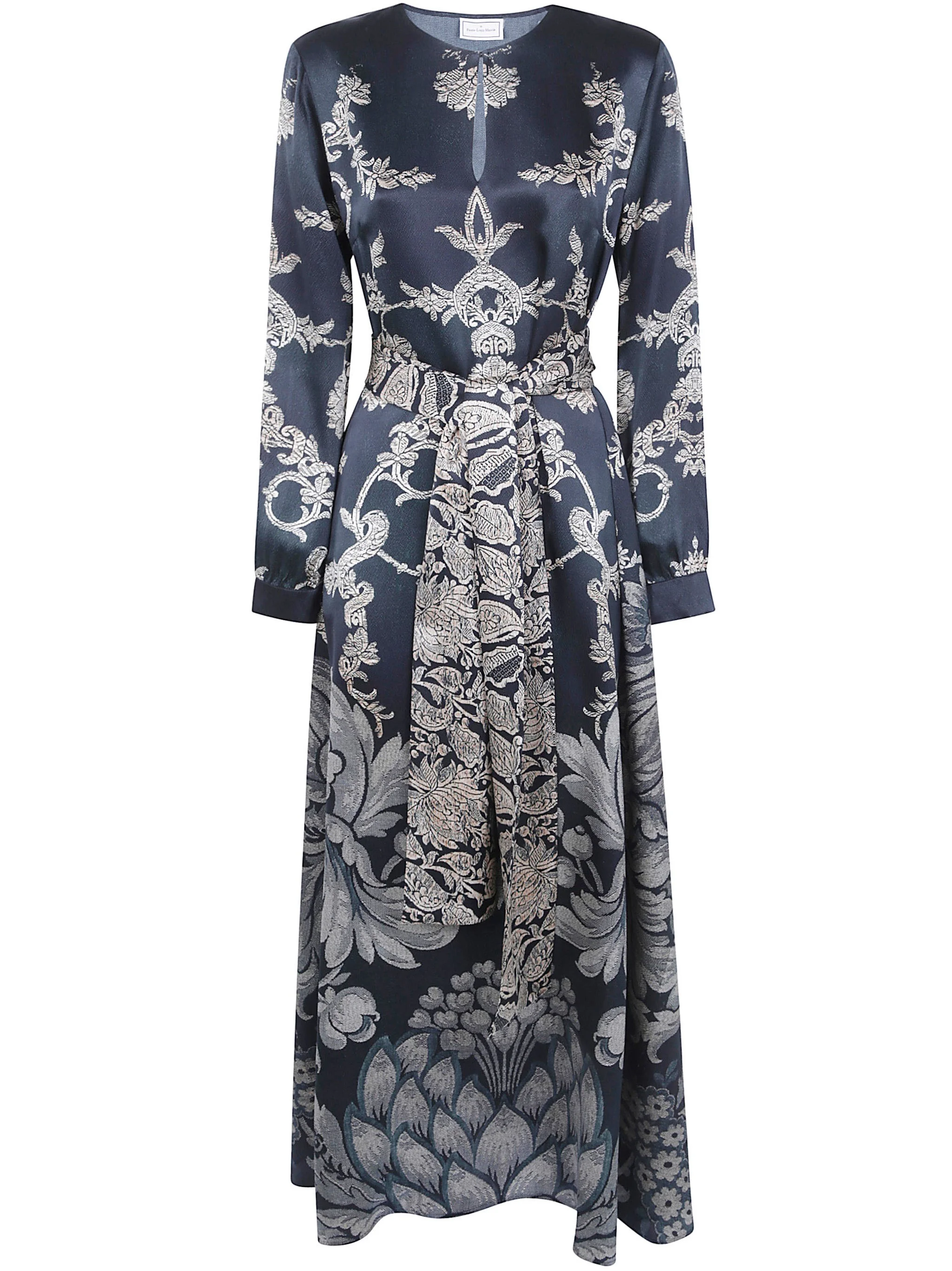 Dress Silk "Mutka" - 1
