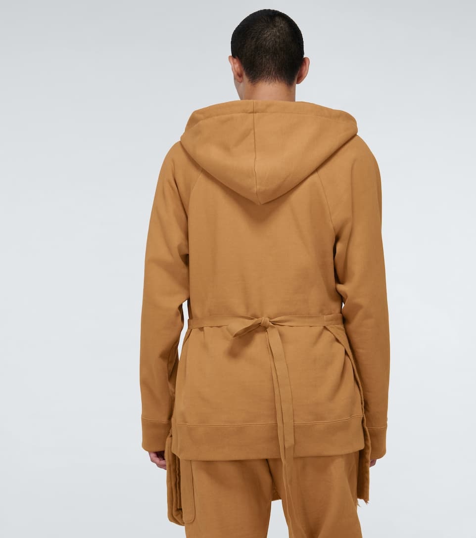 Wool apron with pocket - 4
