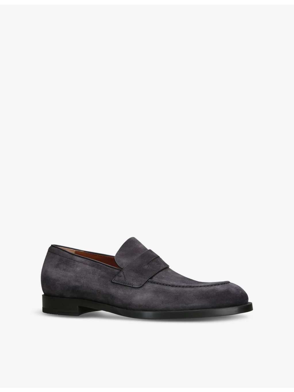 Classic Suede Penny Loafers - 3