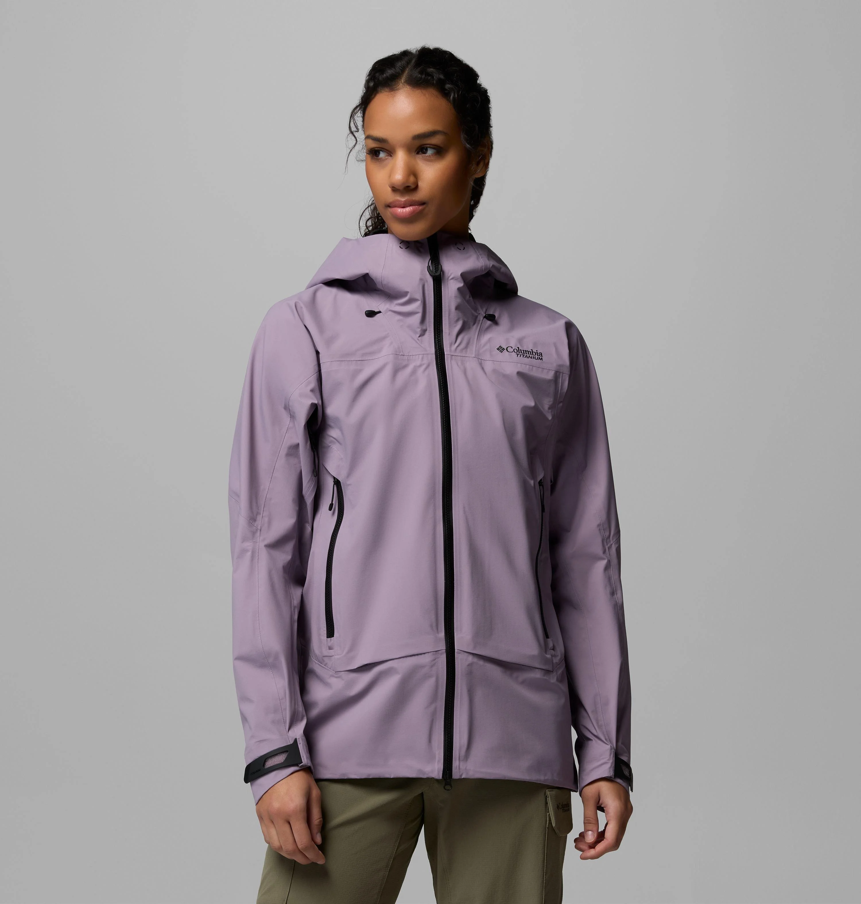 Women's Saudan Pro 3L Rain Shell - 1