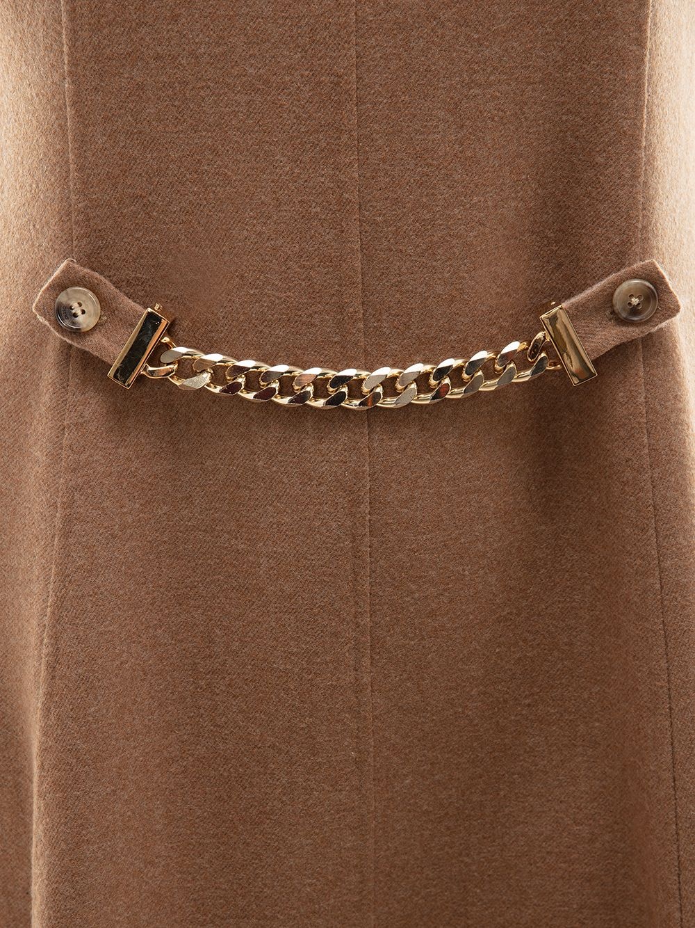 chain detail asymmetric dress - 5