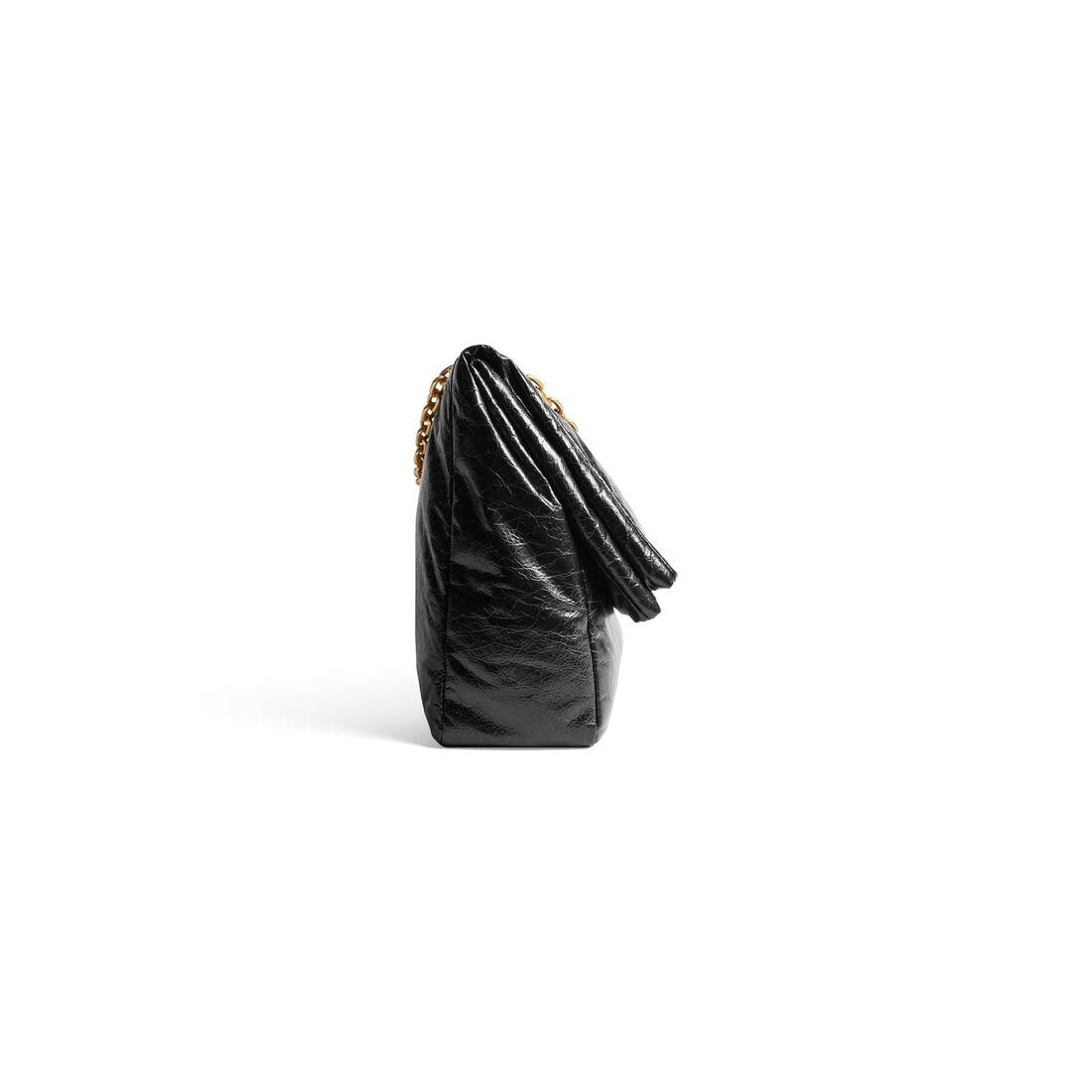 Women's Monaco Large Chain Bag in Black - 6