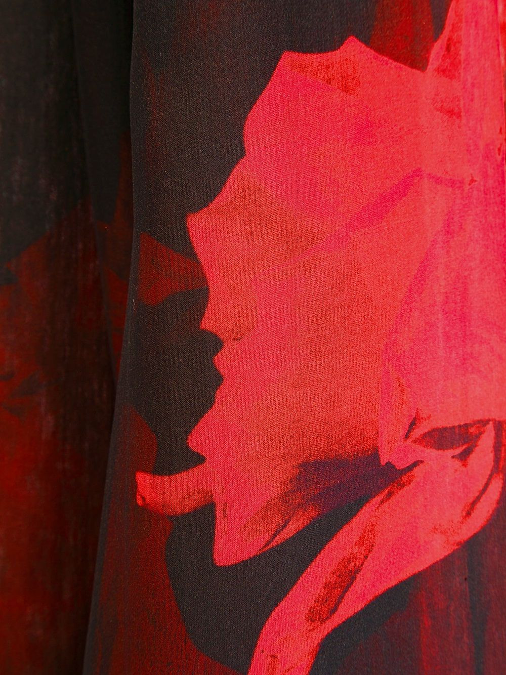rose print scarf - 5