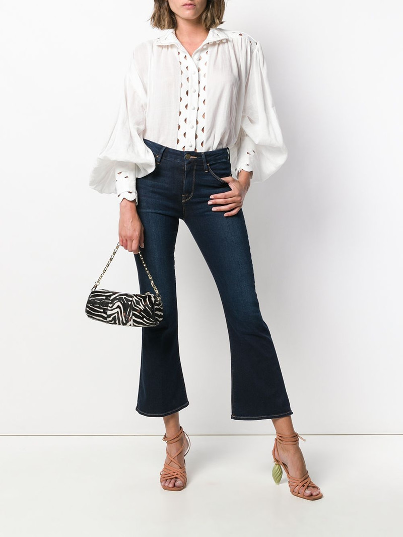 FRAME Le Crop mini boot jeans outlook
