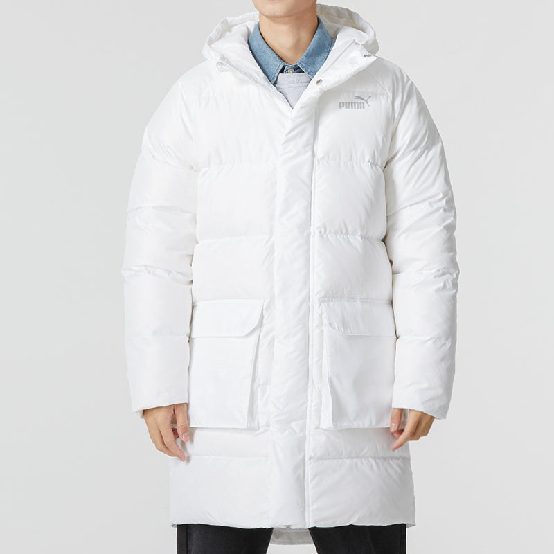 PUMA Das Long Down Jacket 'White' 674641-02 - 3