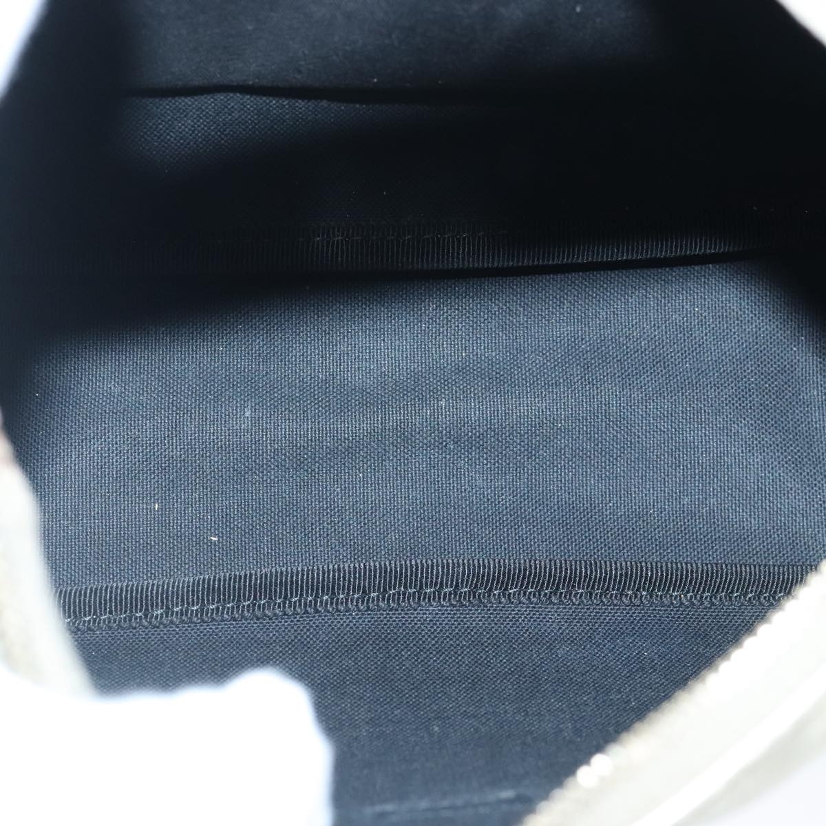 GUCCI GG Supreme Hand Bag Pvc Leather White Gold - 11