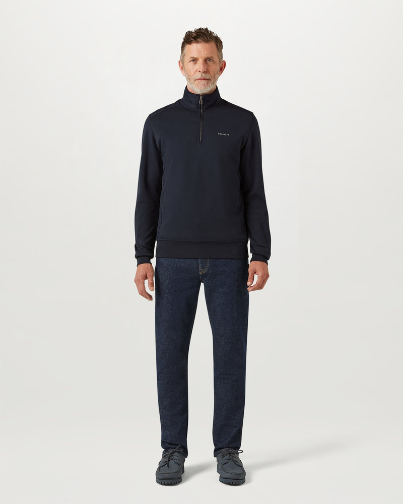 Belstaff ALLOY QUARTER ZIP SWEATSHIRT outlook
