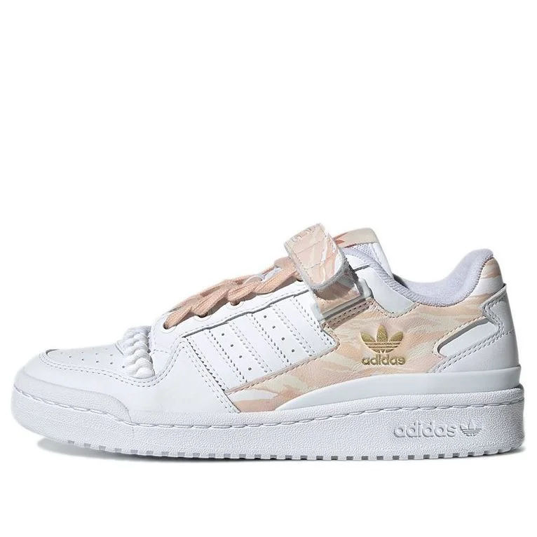 (WMNS) adidas originals Forum Low Sneakers White/Beige GY6984 - 1