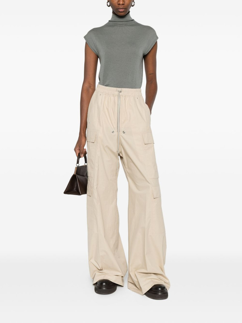Rick Owens turtleneck sleeveless top outlook