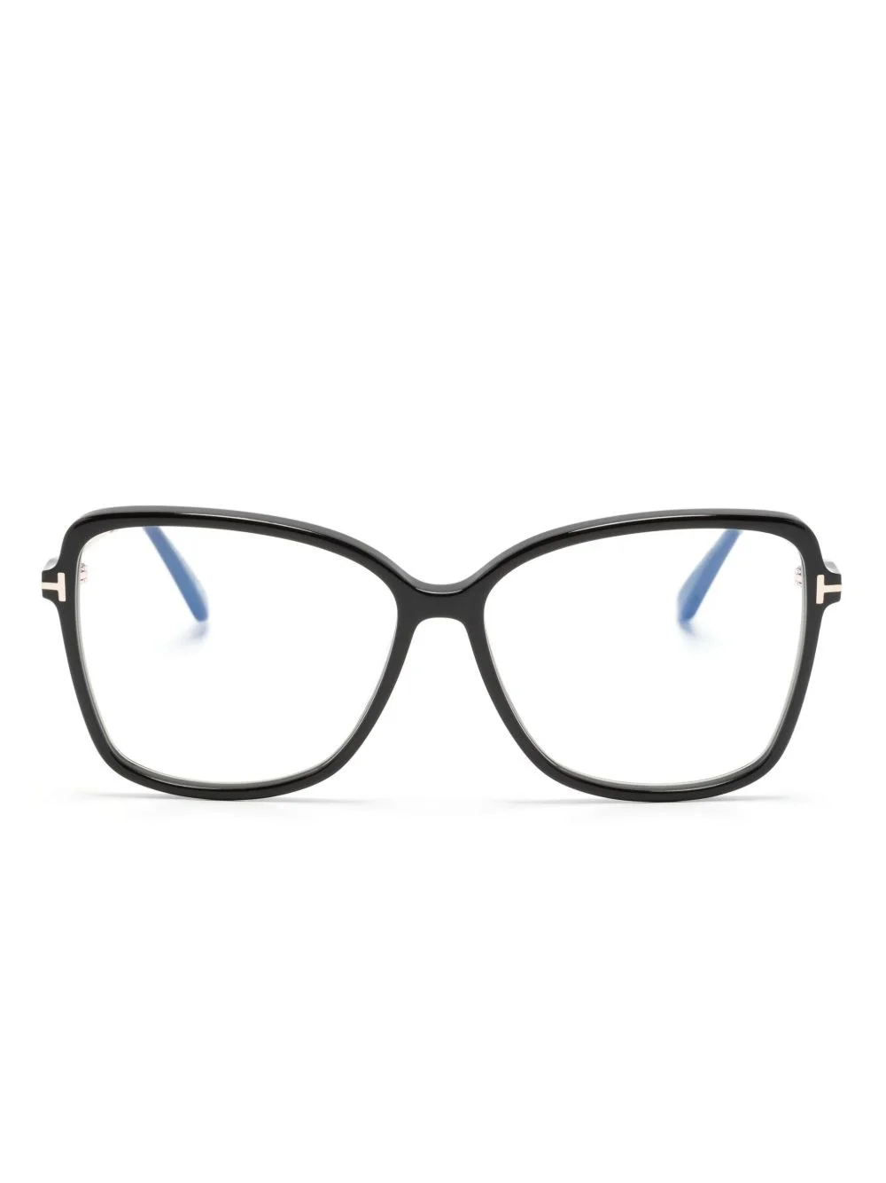 square-frame glasses - 1